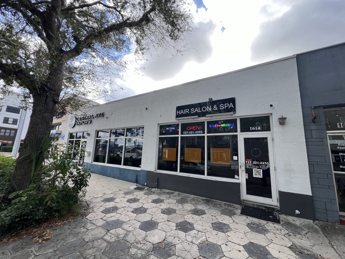 Downtown St. Pete Central Ave. Retail w/ Parking